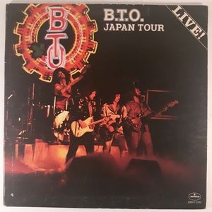 Bachman Turner Overdrive - BTO Japan Tour Live - Vinyl LP Record